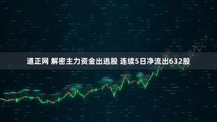 道正网 解密主力资金出逃股 连续5日净流出632股